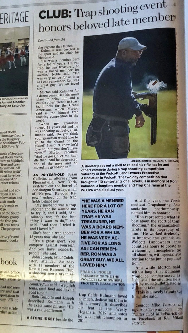 WLOPA Wolcott Land Owners Protective Association Photo Gallery